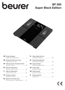 Manuale Beurer BF 500 Super Edition Bilancia