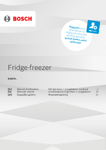 Manuale Bosch KGN76XIEP Frigorifero-congelatore