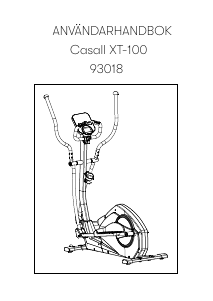 Bruksanvisning Casall XT-100 Crosstrainer