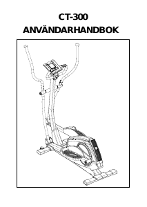 Bruksanvisning Casall CT-300 Crosstrainer