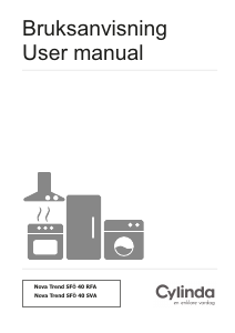 Manual Cylinda Nova Trend SFÖ40SVA Cooker Hood