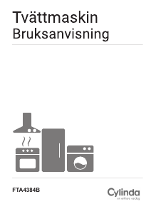 Bruksanvisning Cylinda FTA 4384B Autodos Tvättmaskin