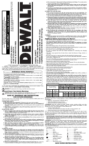 Manual de uso DeWalt D26676 Cepillo