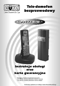 Instrukcja EURA CL-3622 Domofon