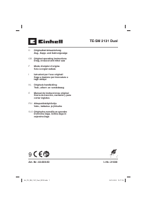 Manual de uso Einhell TE-SM 2131 Dual Sierra de inglete