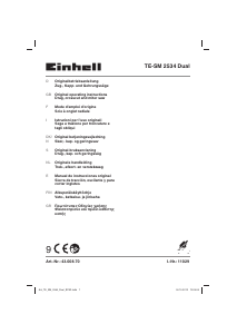 Manuale Einhell TE-SM 2534 Dual Troncatrice
