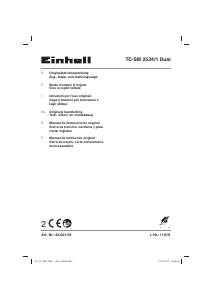 Manuale Einhell TC-SM 2534/1 Dual Troncatrice