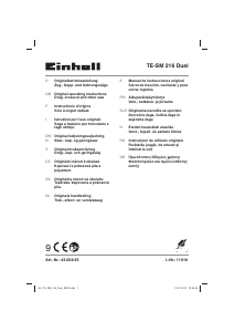 Manual de uso Einhell TE-SM 216 Dual Sierra de inglete