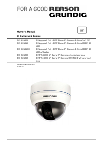 Handleiding Grundig GCI-K1526V IP camera