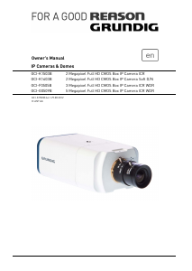 Handleiding Grundig GCI-K1503B IP camera