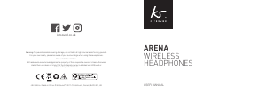 Handleiding KitSound Arena Koptelefoon
