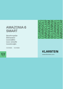 Handleiding Klarstein 10041886 Amazonia 6 Smart Vaatwasser