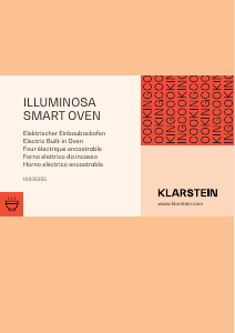 Manual de uso Klarstein 10038335 Illuminosa Smart Horno