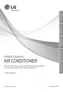 Manuale LG W09AU Condizionatore d’aria