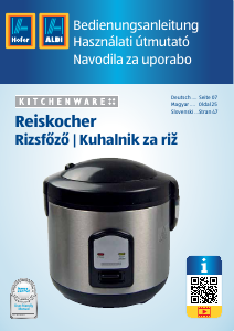 Használati útmutató Kitchenware CFXB-20A Rizsfőző