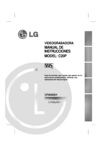 Manual de uso LG C20P Grabadora de vídeo