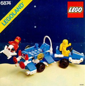 Handleiding Lego set 6874 Space Maanwagen