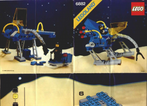 Handleiding Lego set 6882 Space Grijper