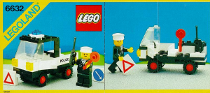 Handleiding Lego set 6632 Town Politiewagen