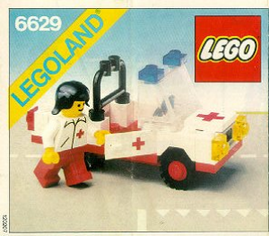 Bedienungsanleitung Lego set 6629 Town Ambulance