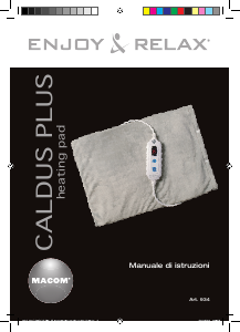 Manuale Macom 934 Caldus Plus Pad riscaldanti