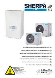 Manual Olimpia Splendid Sherpa S3 E Heat Pump