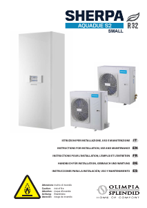 Manual Olimpia Splendid Sherpa Aquadue S2 Heat Pump