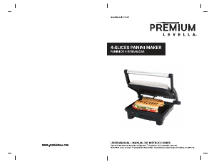 Manual de uso Premium PPN40 Grill de contacto