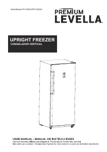 Manual Premium PFV1406XS Freezer