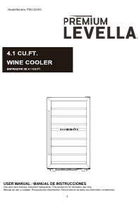 Manual Premium PWC436KS Wine Cabinet