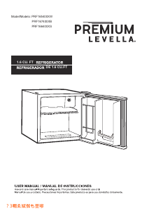 Manual de uso Premium PRF166400XS Refrigerador