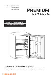 Manual Premium PRF255400XW Refrigerator