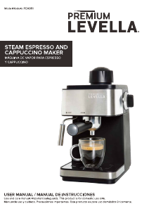 Manual Premium PEM351 Espresso Machine