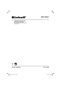 Bedienungsanleitung Einhell BFO 4200/1 Heizgerät