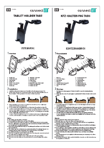 Manual Connect IT Cl-496 Phone Mount