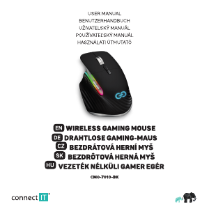 Manuál Connect IT CMO-7010-BK Myš