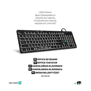 Bedienungsanleitung Connect IT CKB-3510-DD Tastatur