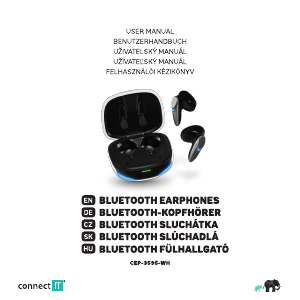 Manual Connect IT CEP-3595-WH Headphone