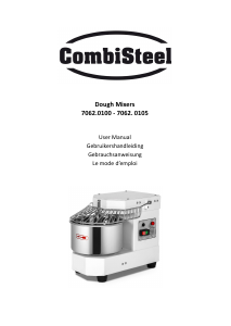 Manual CombiSteel 7062.0105 Stand Mixer