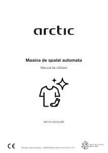 Manual Arctic AB101422XLWB Mașină de spălat