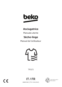 Manuale BEKO TR325 Asciugatrice