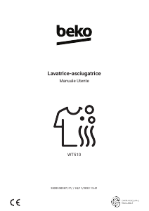 Manuale BEKO WT510 Lavasciuga