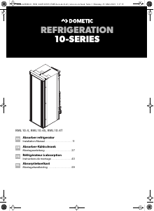 Manual Dometic RML 10.4 Refrigerator
