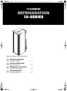 Bedienungsanleitung Dometic RML 10.4T Kühlschrank