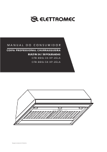 Manual Elettromec CFB-BBQ-58-XP-2ELA Exaustor