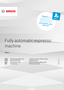 Bruksanvisning Bosch TIS30129RWB Kaffemaskin