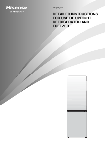 Manual Hisense RB470N4SICUK Fridge-Freezer