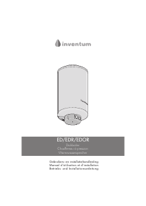 Bedienungsanleitung Inventum EDR 120 Warmwasserspeicher