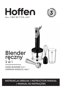 Manual Hoffen HB-3087 Varinha mágica