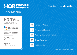 Használati útmutató Horizon 32HL7390H/C LED-es televízió